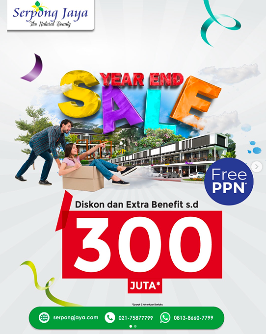 Sale Year End-Diskon & Ekstra Benefit
