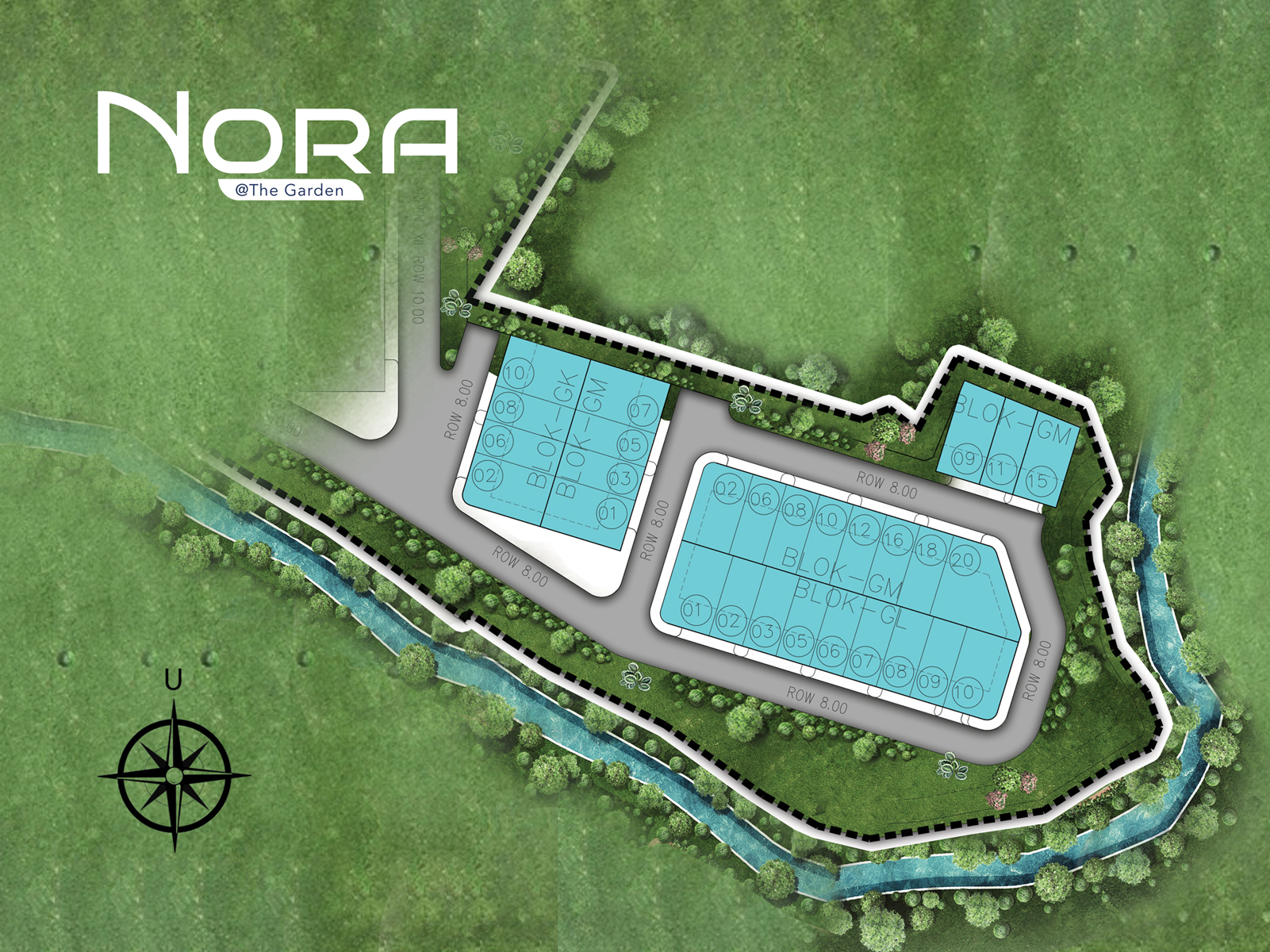 Siteplan The Garden